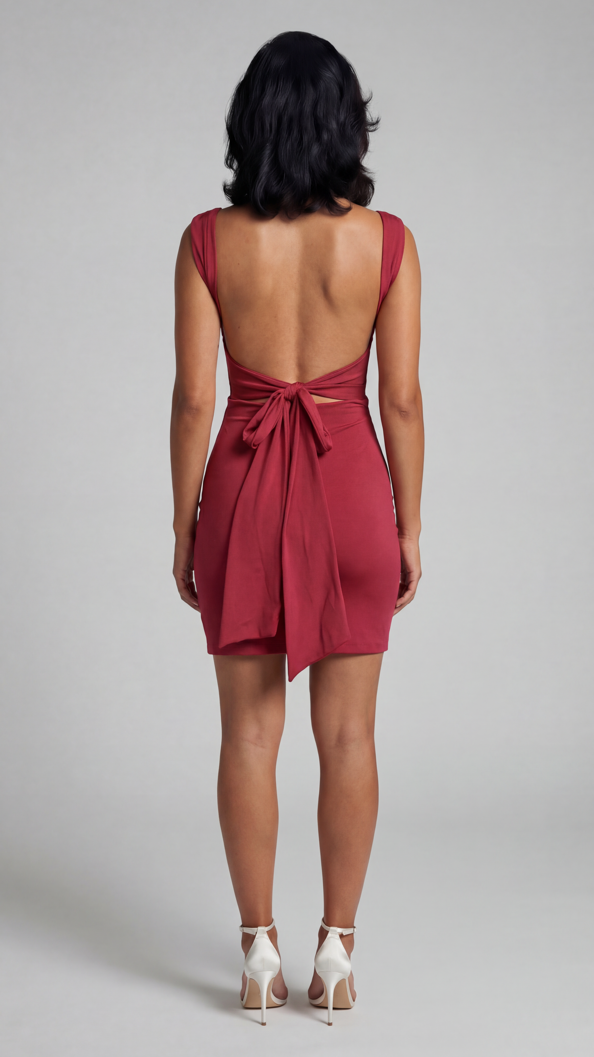 Minikleid mit Schnürung