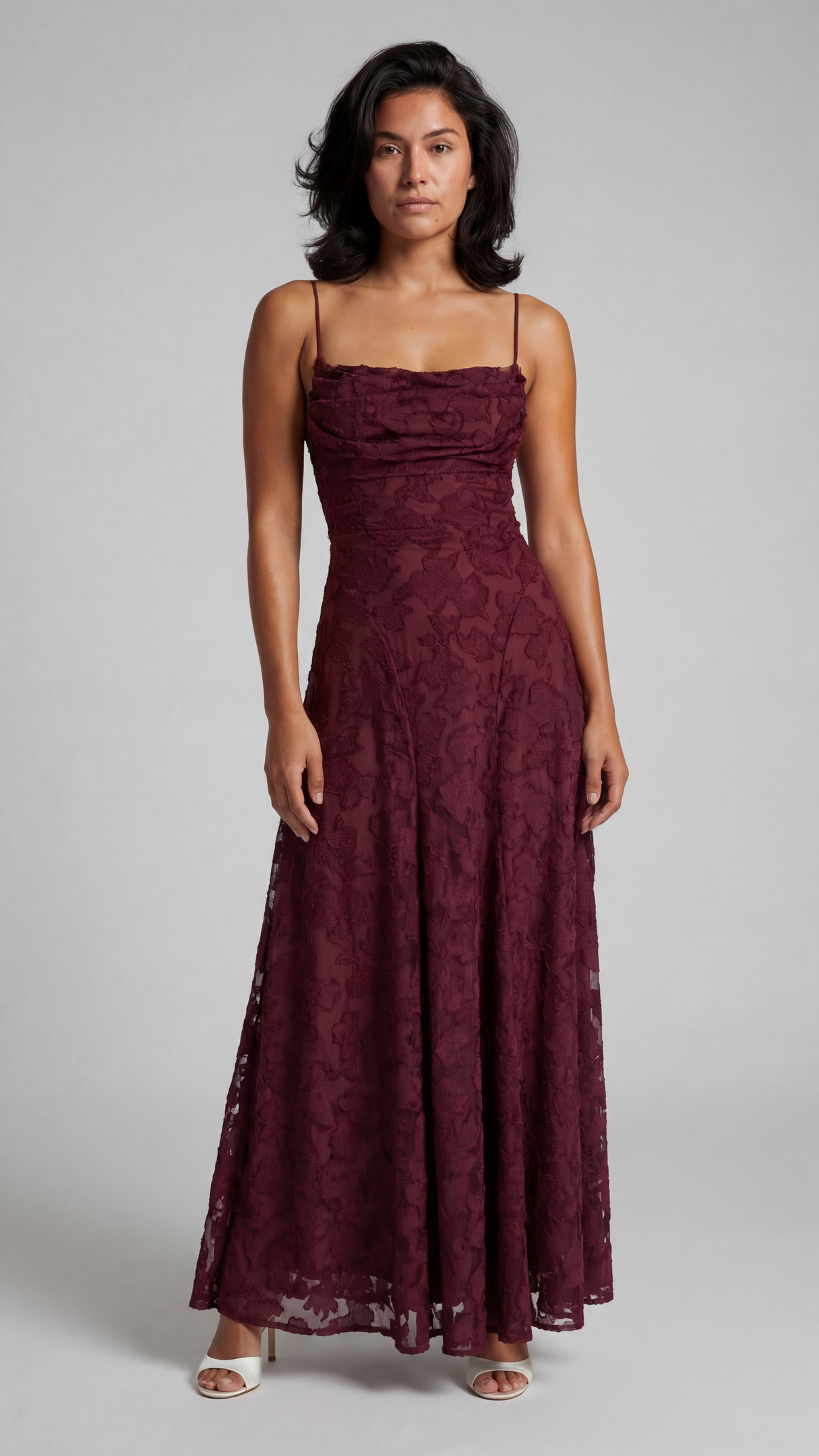 Rückenfreies Schnürkleid