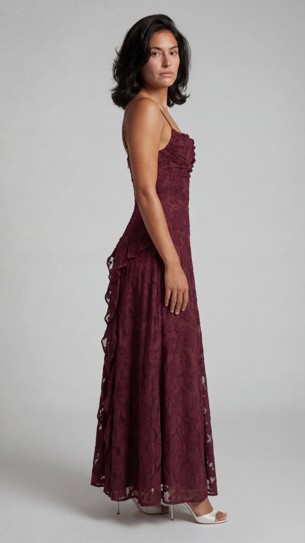 Rückenfreies Schnürkleid