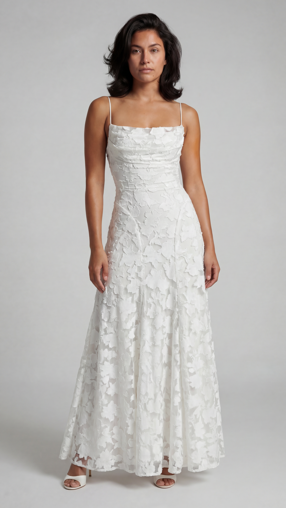 Rückenfreies Schnürkleid