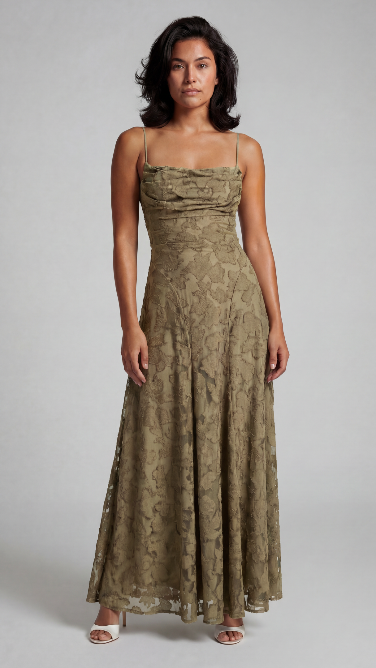 Rückenfreies Schnürkleid