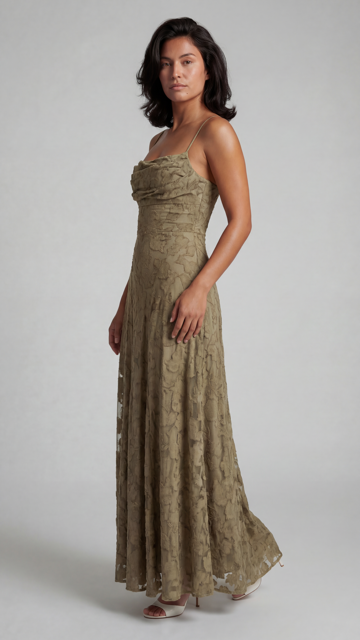 Rückenfreies Schnürkleid